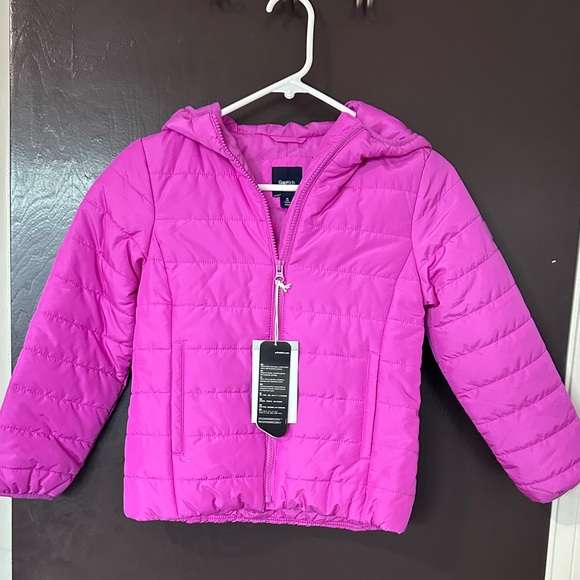GAPKids Bright Pink/Purple Puffer Jacket
